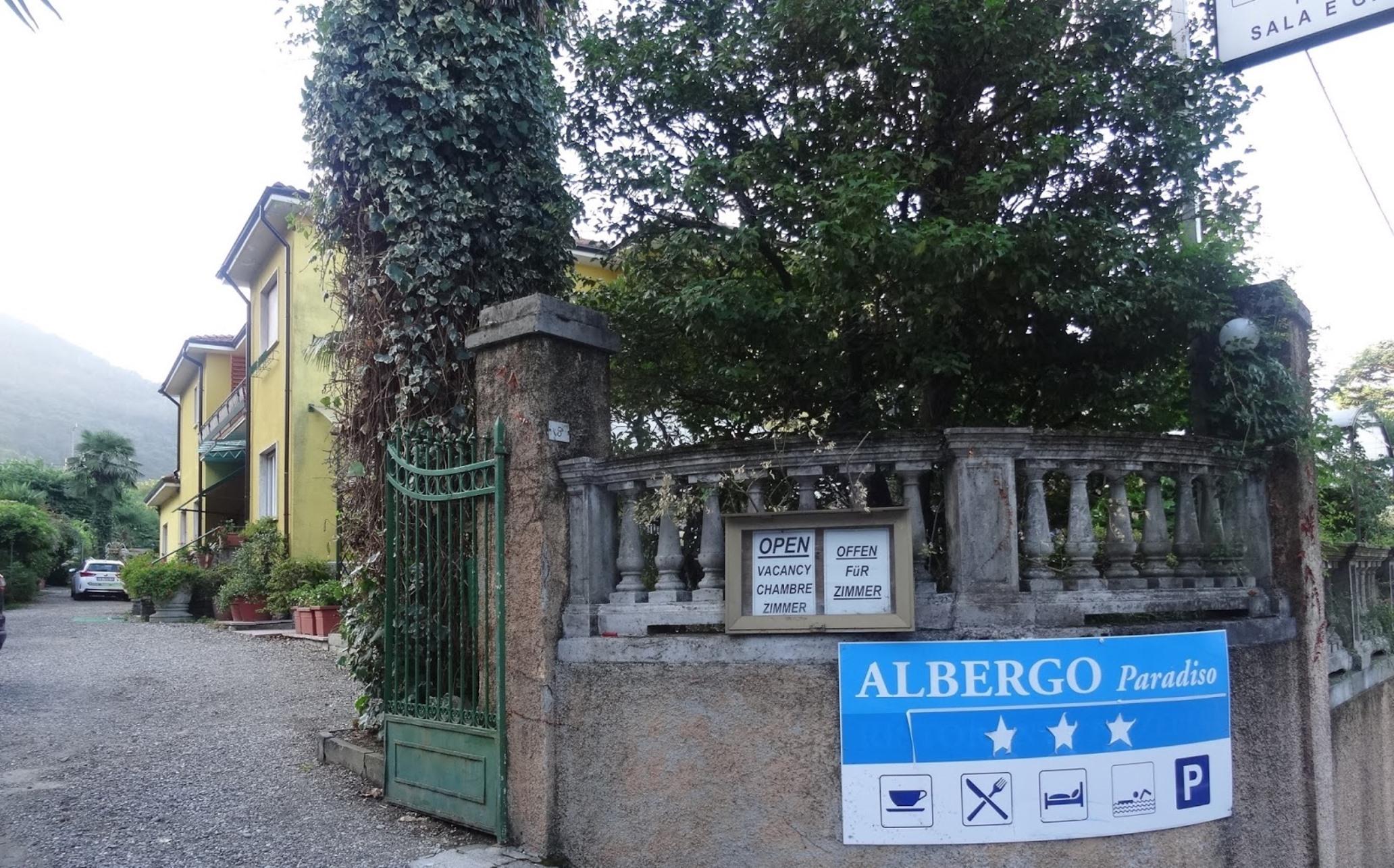 Albergo Paradiso Maccagno ภายนอก รูปภาพ